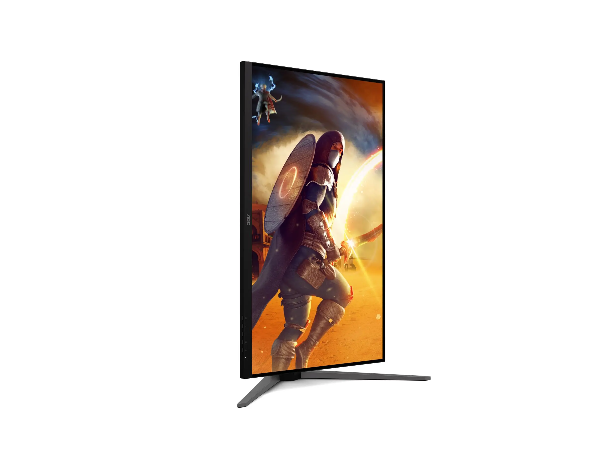Монитор, AOC U32G4U, 31.5" Fast IPS WLED, 3840x2160@160Hz, 1ms GtG, 0.5ms MPRT, 450cd m/2, 1000:1, 80M:1 DCR, Adaptive Sync, Flicker Free, Low Blue Mode, Tilt, Height Adjust, Pivot, Swivel, 2xHDMI, DP, USB hub - image 5