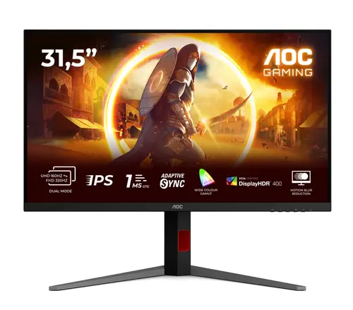 Монитор, AOC Q32V4, 31.5" IPS WLED, 2560x1440@75Hz, 4ms GTG, 250cd/m2, 1000:1, 20M:1 DCR, Adaptive Sync, FlickerFree, Low Blue Light, 2Wx2, Tilt, HDMI, DP Монитор, AOC Q32V4, 31.5" IPS WLED, 2560x1440@75Hz, 4ms GTG, 250cd/m2, 1000:1, 20M:1 DCR, Adaptive Sync, FlickerFree, Low Blue Light, 2Wx2, Tilt, HDMI, DP