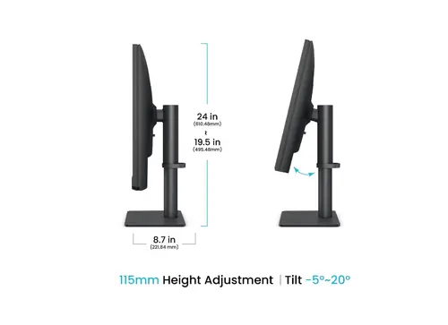 Монитор, BenQ PV3200U 32W VERTICAL & PROFESSIONAL DISPLAY PV3200U DARK GREY - image 4