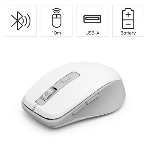 HAMA Mouse wireless „WM-450“, 2.4 GHz / Bluetooth, 7 butoane - 9