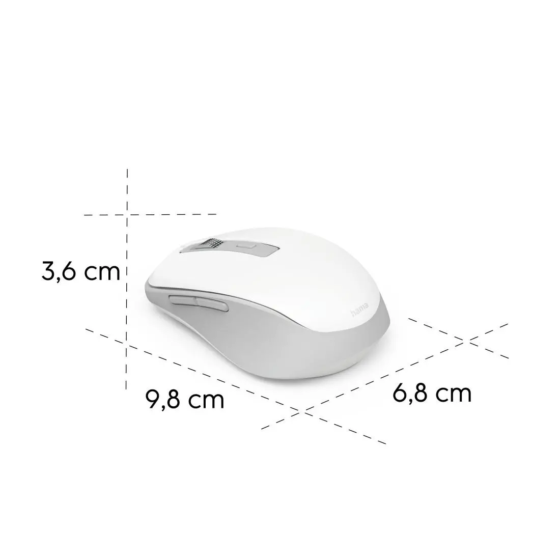 HAMA Mouse wireless „WM-450“, 2.4 GHz / Bluetooth, 7 butoane - image 9