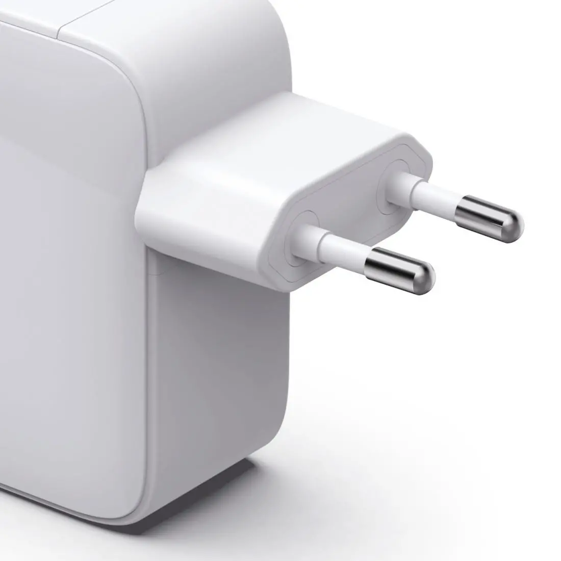 HAMA Încărcător rapid, 30 W, GaN, 2x USB-C, cu cablu extensibil 0.7m, alb - image 9
