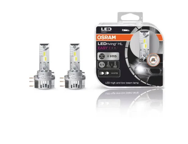 АВТОМОБИЛНА LED ЛАМПА 64176DWESY H15 16W12VPGJ23T-1 BOX2 OSRAM