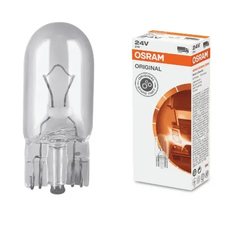 АВТОМОБИЛНА ЛАМПА 2840 2W 24V W2,1x9.5d UNPACKED OSRAM