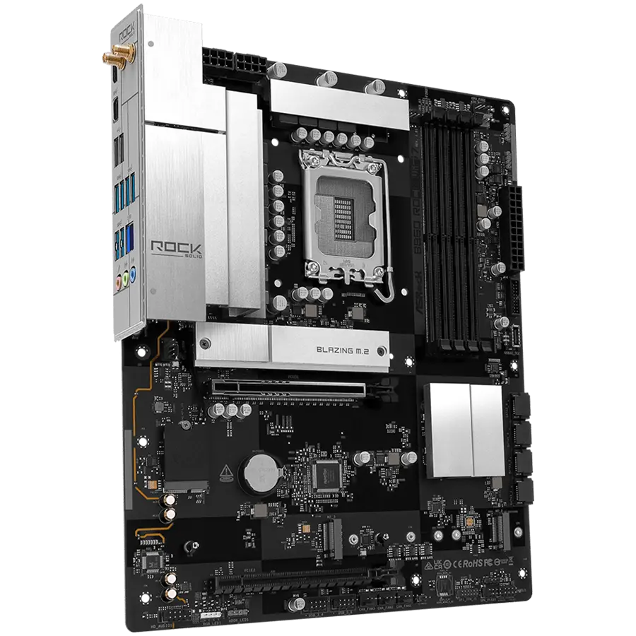 Дънна платка ASRock B860 Rock WIFI 7, LGA 1851 - image 1