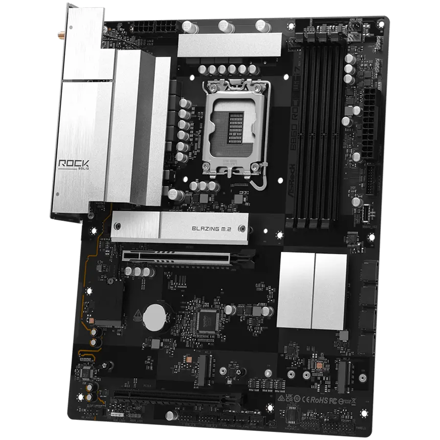 Дънна платка ASRock B860 Rock WIFI 7, LGA 1851 - image 2