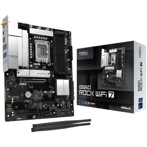 Placă de bază ASRock B860 Rock WIFI 7, LGA 1851 - 1