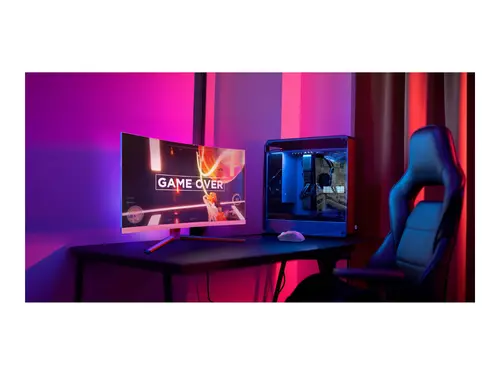 Монитор, Philips 32M2C5501, 31.5" Curved 1500R VA WLED, 2560x1440@180Hz, 1ms GtG, 0.5ms MPRT, 300cd m/2, 3500:1, Mega Infinity DCR, Adaptive Sync, FlickerFree, LowBlue Mode, Tilt, Height Adjust, Swivel, 2xHDMI, DP - image 2