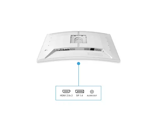 Οθόνη, Philips 32M2C5501, 31.5" Curved 1500R VA WLED, 2560x1440@180Hz, 1ms GtG, 0.5ms MPRT, 300cd m/2, 3500:1, Mega Infinity DCR, Adaptive Sync - 4