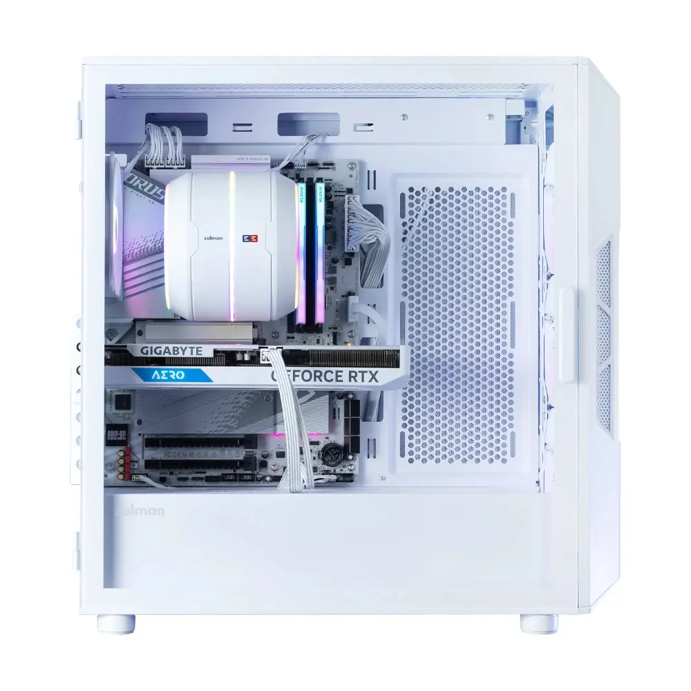 Zalman кутия Case ATX - I3 NEO V2 White - RGB, Mesh - image 4