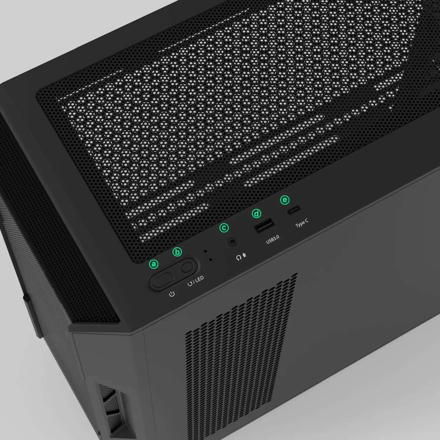 Zalman кутия Case ATX - I3 NEO V2 Black - RGB, Mesh - image 15