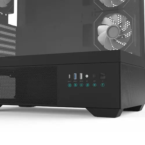 Zalman кутия Case ATX - Chronix BLACK V2 - 3 x 120 mm A-RGB, USB-C, Tempered Glass - image 14