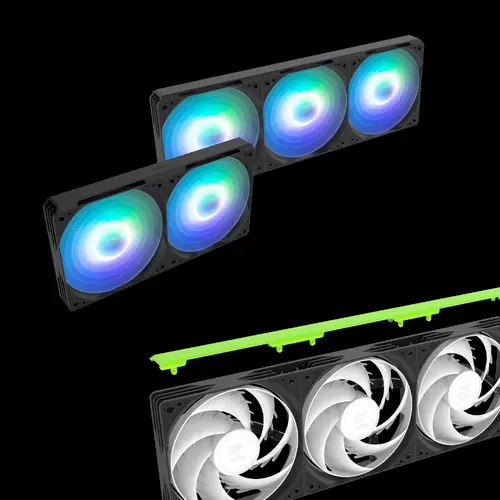 Zalman водно охлаждане Water Cooling ALPHA2 SE A36 Black - Addressable RGB - LGA1851/AM5 - image 10