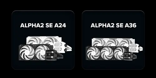 Zalman водно охлаждане Water Cooling ALPHA2 SE A36 Black - Addressable RGB - LGA1851/AM5 - image 6