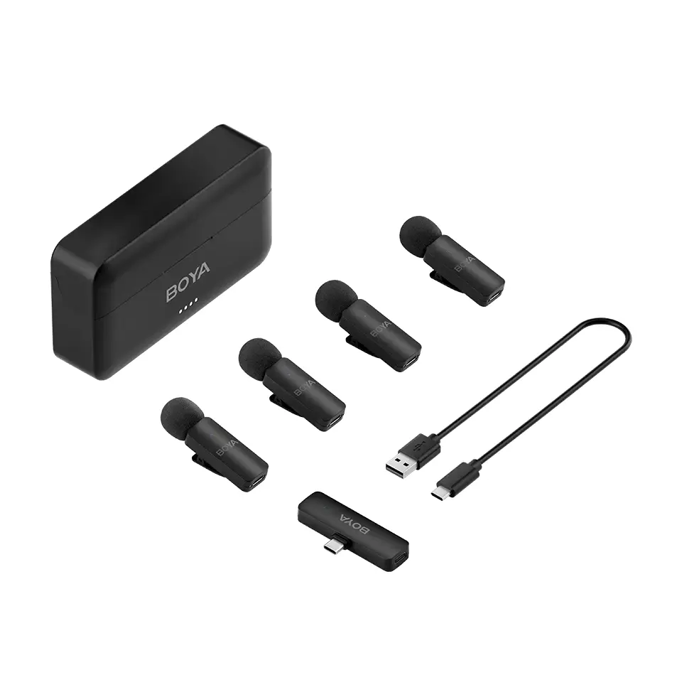Sistem de microfoane wireless BOYA BY-V4U - USB-C - image 5