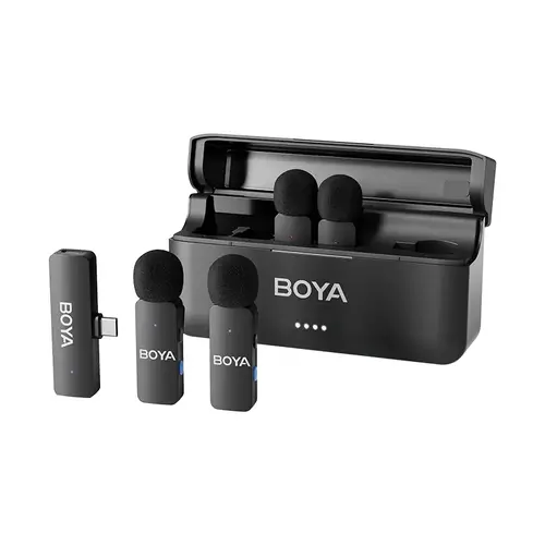 Ασύρματο σύστημα μικροφώνων BOYA BY-V4U - USB-C - 1