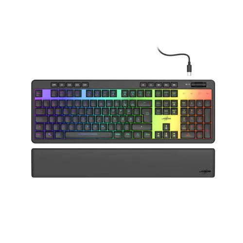 HAMA uRage Gaming πληκτρολόγιο "Exodus 515 Illuminated", μαύρο - 1