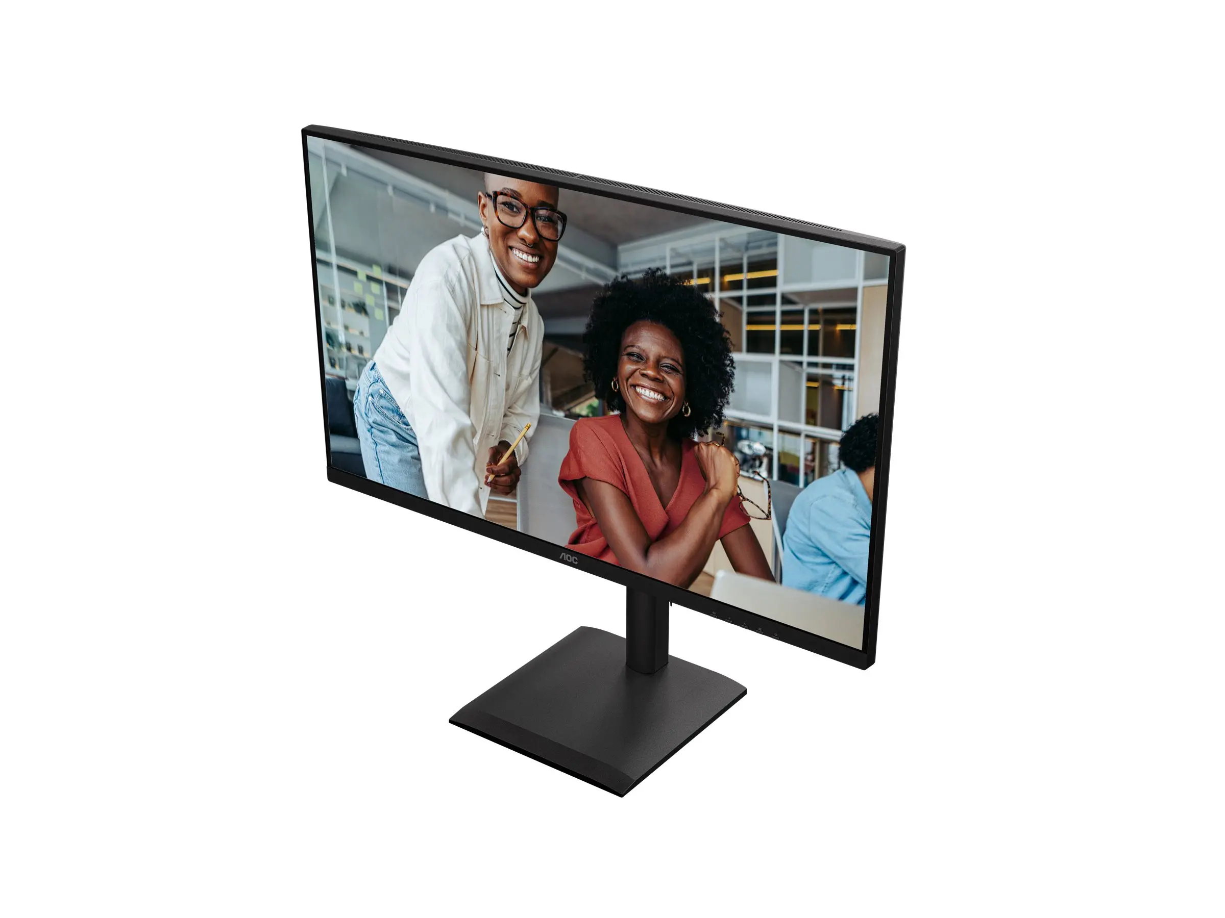 Monitor, AOC Q32E4U, 31.5" IPS WLED, 2560x1440@100Hz, 4ms GtG, 350cd m/2, 1000:1, 20M:1 DCR, Adaptive Sync, FlickerFree, Anti Blue Mode, 3Wx2, Tilt - image 2