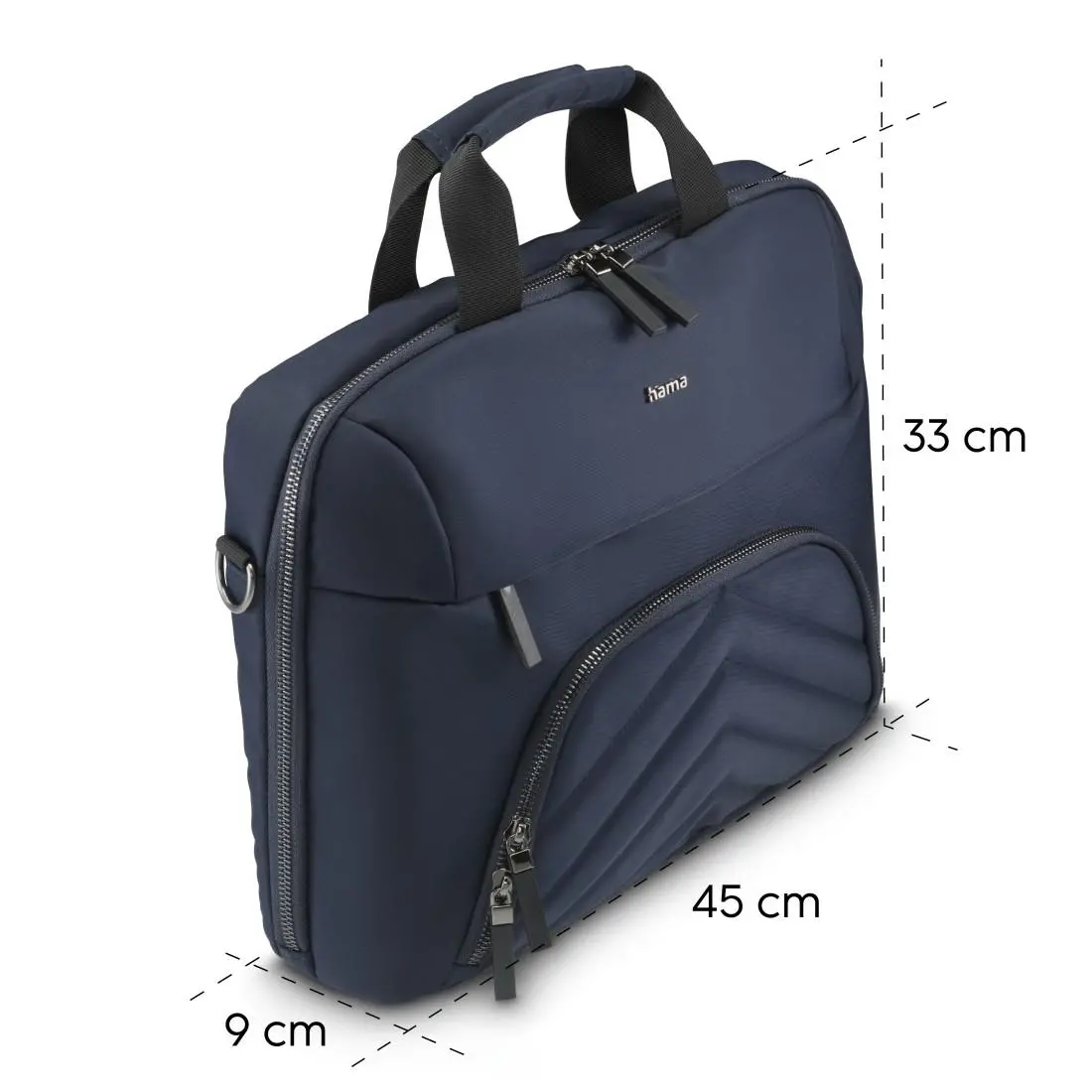 HAMA Чанта за лаптоп "Premium Lightweight", 40 - 41 см (15.6"- 16.2"), тъмносиня - image 16