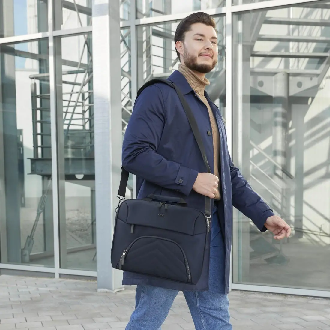 HAMA Чанта за лаптоп "Premium Lightweight", 40 - 41 см (15.6"- 16.2"), тъмносиня - image 5