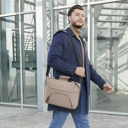 HAMA Чанта за лаптоп "Premium Lightweight", 40 - 41 см (15.6"- 16.2"), бежов - image 5