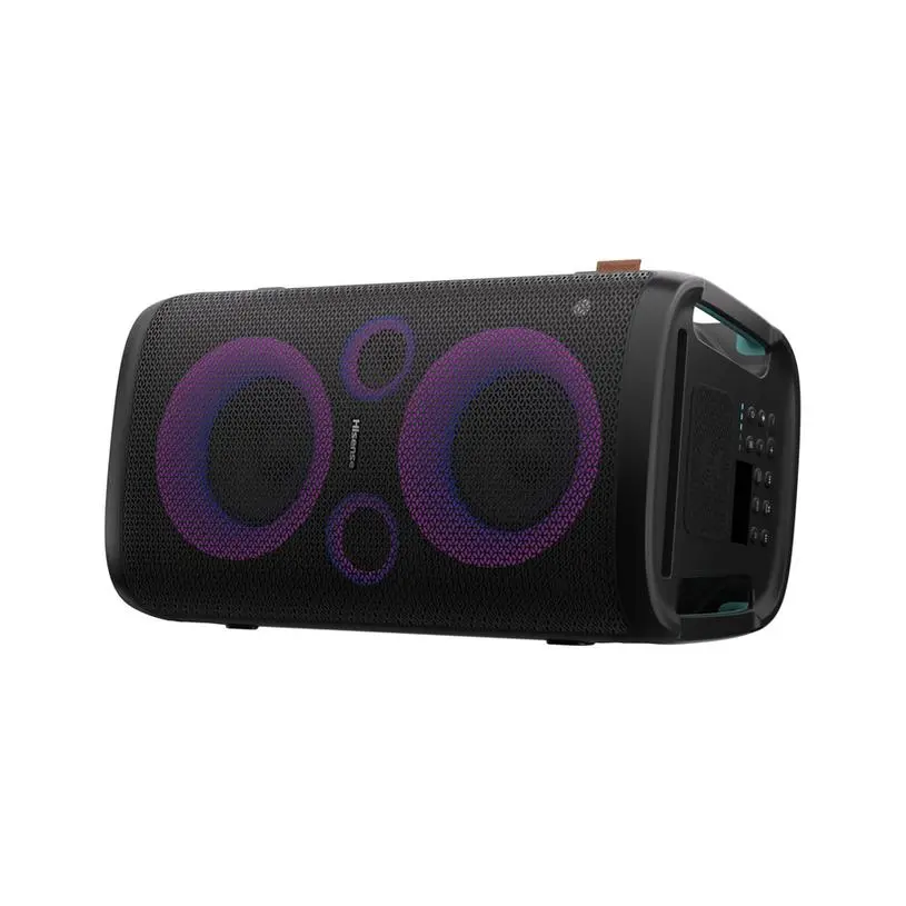 Блутут колонка Hisense Party Storm 1, Безжични микрофони - Черна - image 2