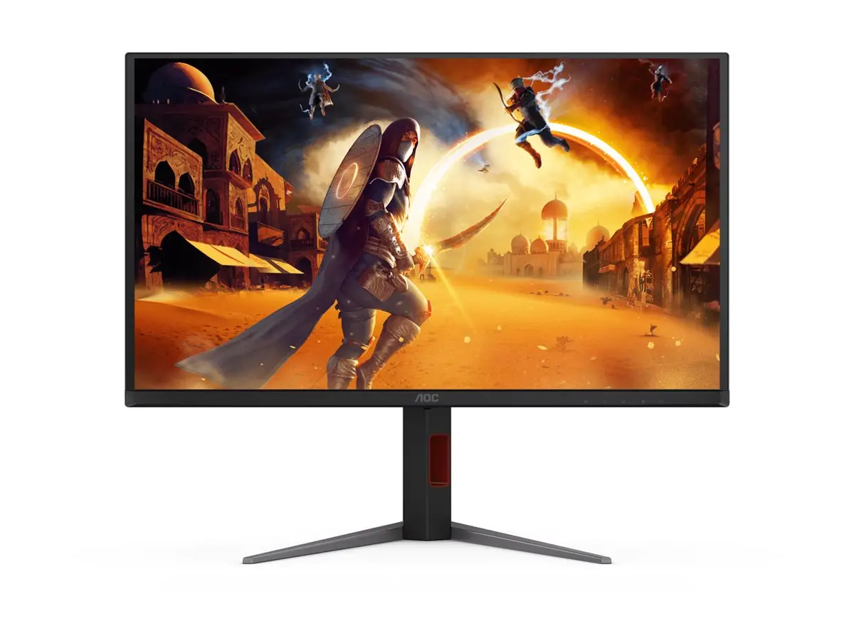 Монитор, AOC Q27G4ZD, 27" QD-OLED, 2560x1440@280Hz, 0.03ms GtG, 1.5M:1, 1000cd m/2, Adaptive Sync, FlickerFree, Anti Blue Light, Tilt, Height Adjust, Pivot, Swivel, 2xHDMI, DP, USB hub