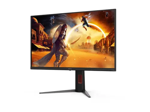 Монитор, AOC Q27G4ZD, 27" QD-OLED, 2560x1440@280Hz, 0.03ms GtG, 1.5M:1, 1000cd m/2, Adaptive Sync, FlickerFree, Anti Blue Light, Tilt, Height Adjust, Pivot, Swivel, 2xHDMI, DP, USB hub - image 3