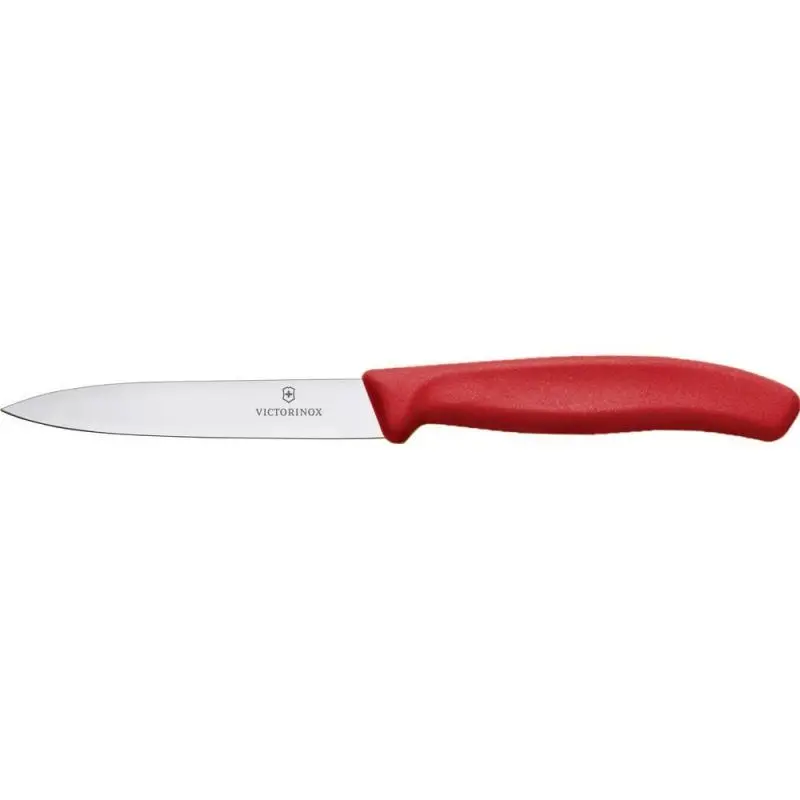 Cuțit pentru fructe Victorinox Swiss Classic Paring Knife, 10 cm, roșu