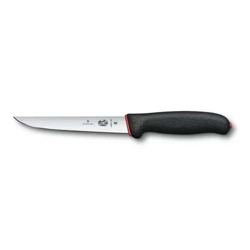 Cuțit de bucătărie Victorinox Fibrox Dual Grip pentru dezosare, lamă dreaptă, 150mm, negru - 1
