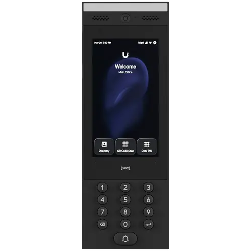 Ubiquity UA-G3-Intercom Εσωτερικό/εξωτερικό τερματικό θυροτηλεφώνου για τη διαχείριση αιτημάτων εισόδου σε κατοικίες και εμπορικά κτίρια με υποστήριξη - 1