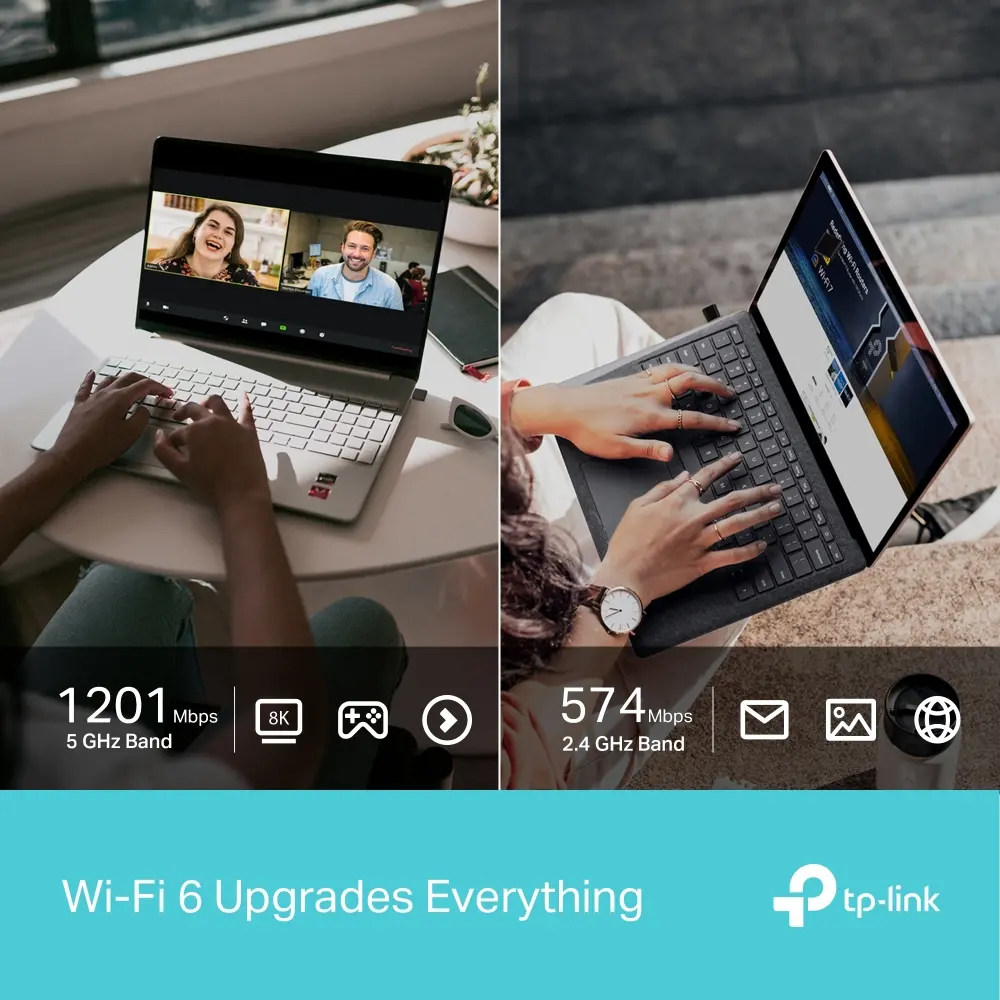 Безжичен адаптер TP-Link Archer TX20U Nano, AX1800,USB,двулентов,USB 2.0 - image 2