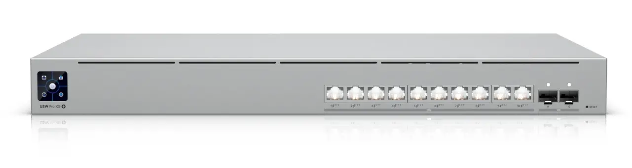 Switch Ubiquiti USW-Pro-XG-10-PoE, 10x Gbit PoE+++, 2xSFP+, L3, 400W - image 1