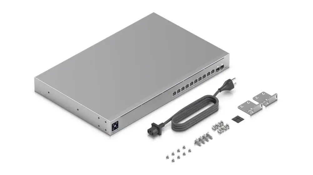 Switch Ubiquiti USW-Pro-XG-10-PoE, 10x Gbit PoE+++, 2xSFP+, L3, 400W - image 3