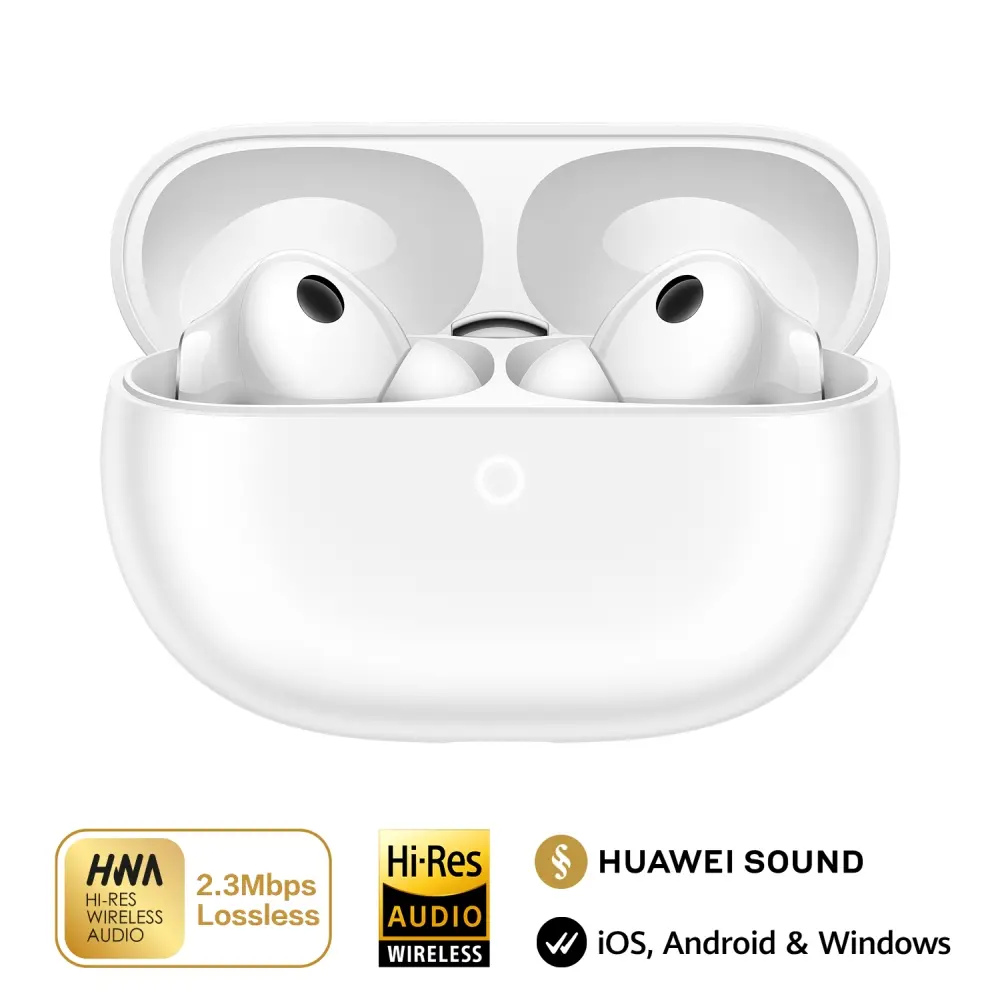 Слушалки, Huawei FreeBuds Pro 5 Sax-T100 White