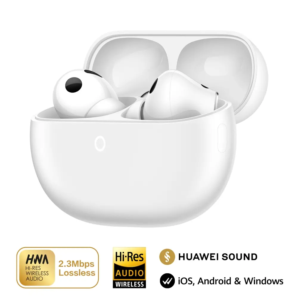 Căști, Huawei FreeBuds Pro 5 Sax-T100 White - image 1