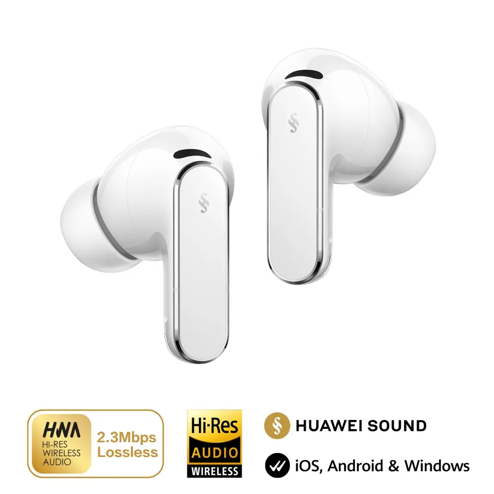 Слушалки, Huawei FreeBuds Pro 5 Sax-T100 White - image 5