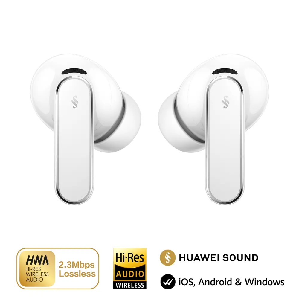 Слушалки, Huawei FreeBuds Pro 5 Sax-T100 White - image 7