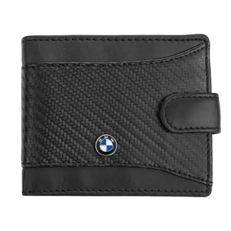 Мъжки комплект химикалка и портфейл Auto Set с логото на BMW - image 2