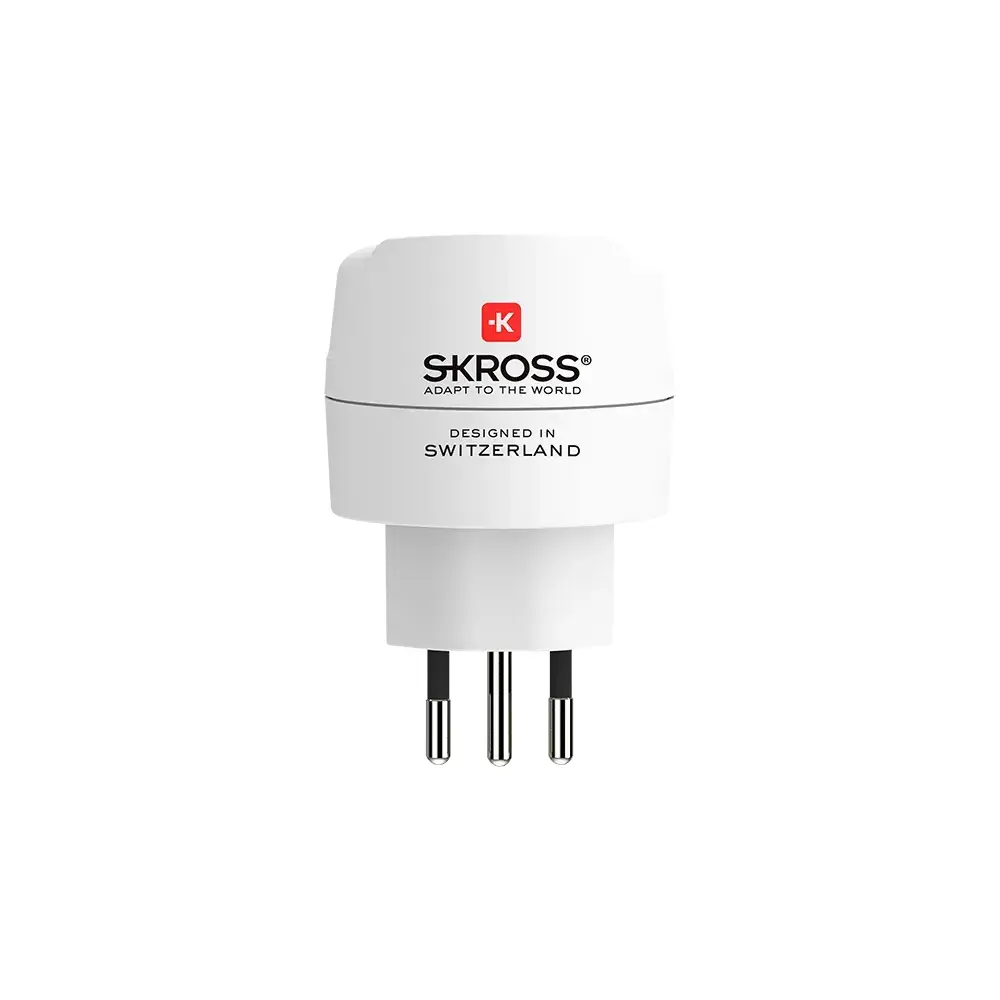 Skross универсален адаптер World to CH+IT+ Brasil, USB - image 2