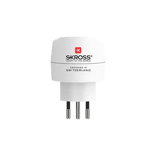Skross παγκόσμιο αντάπτορας World to CH+IT+ Brasil, USB - 3