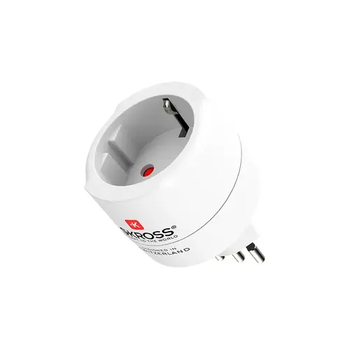 Skross παγκόσμιο αντάπτορας World to CH+IT+ Brasil, USB - 1