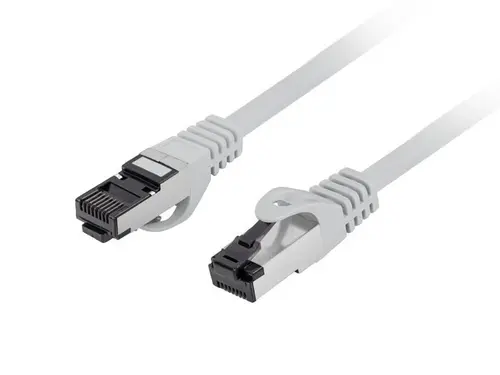 Καλώδιο, Lanberg patch cord CAT.8.1 S/FTP LSZH CU 2m, γκρι - 1