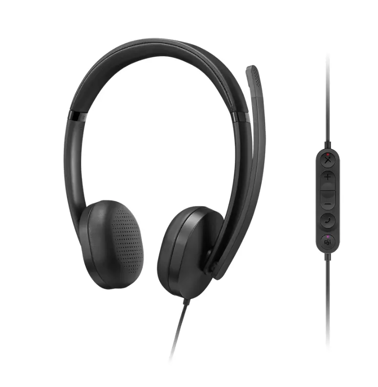 Слушалки, Lenovo Wired VoIP Headset (Teams) - image 4