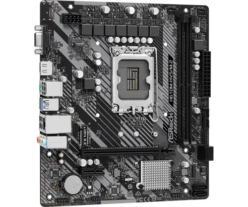 Placă de bază ASRock H610M-HVS/M.2 R2.0, LGA1700, DDR4, mATX - 2