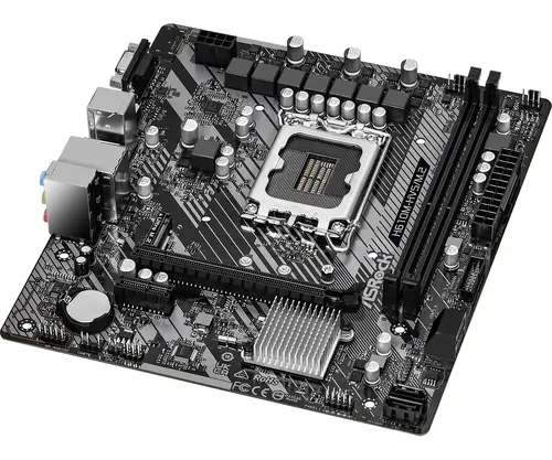 Placă de bază ASRock H610M-HVS/M.2 R2.0, LGA1700, DDR4, mATX - 3