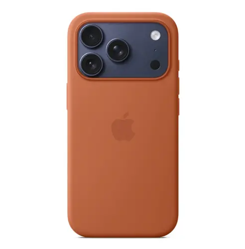 Калъф, Apple iPhone 17 Pro Silicone Case with MagSafe – Terra Cotta - image 1