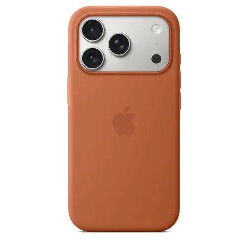 Калъф, Apple iPhone 17 Pro Silicone Case with MagSafe – Terra Cotta - image 2