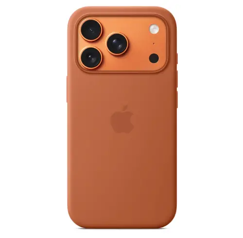 Калъф, Apple iPhone 17 Pro Silicone Case with MagSafe – Terra Cotta
