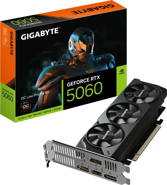 Κάρτα γραφικών, GIGABYTE GB N5060OC 8GB LOW PROFILE